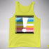Queer Pride Flag Exclamation Point Premium Tank Top